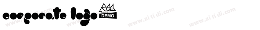 Corporate Logo字体转换